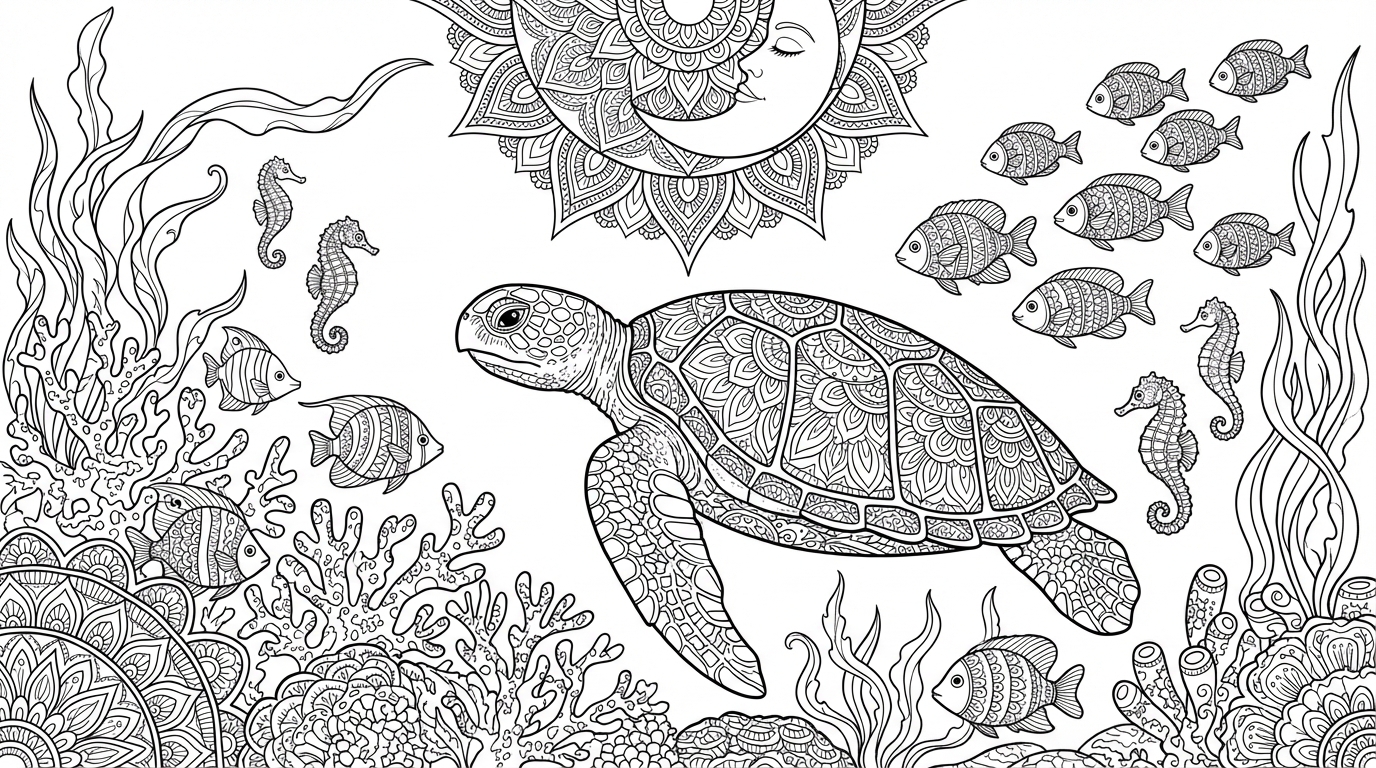 AI Generated Coloring Book