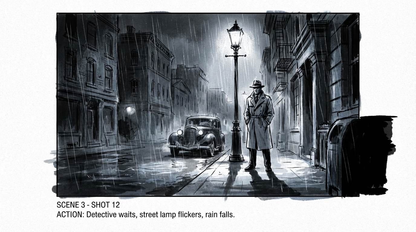 AI Generated Storyboard